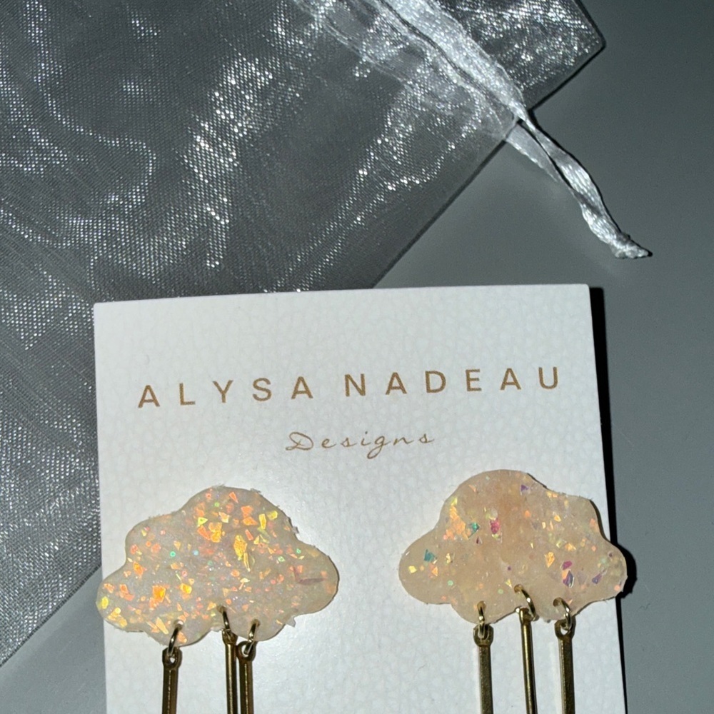 Alysa Nadeau Cloud Earrings - Picture 2 of 3
